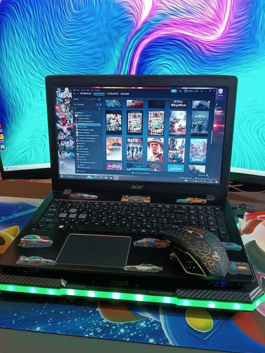 Ноутбук Acer Aspire E5 / GTX 950M 2GB / SSD 256GB