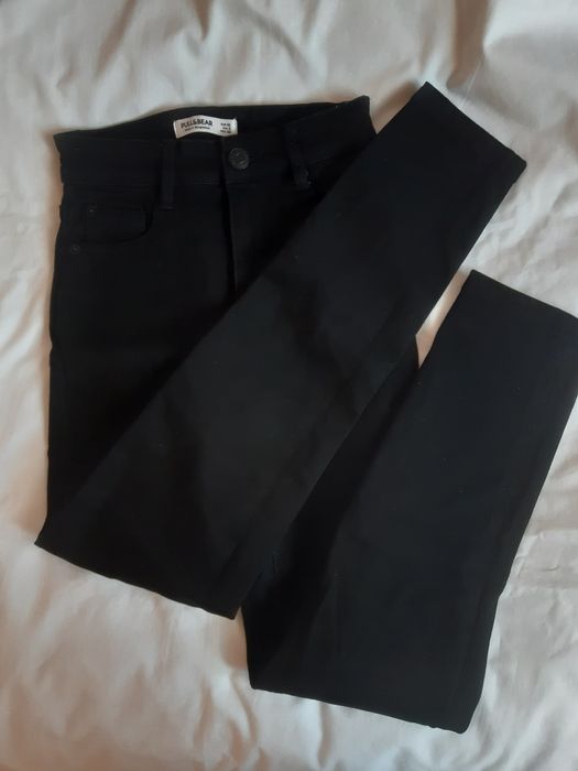 Czarne jeansy skinny