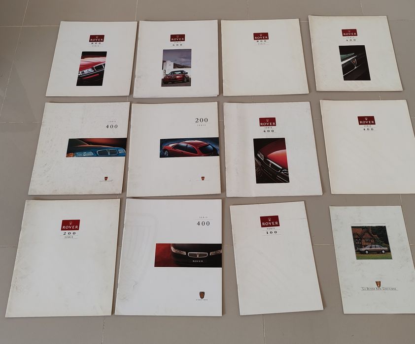 Catálogos Rover, MG, British Leyland, Austin Morris