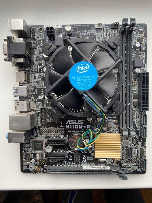 Комплект збірка пк Asus H110M-R intel i5 7400