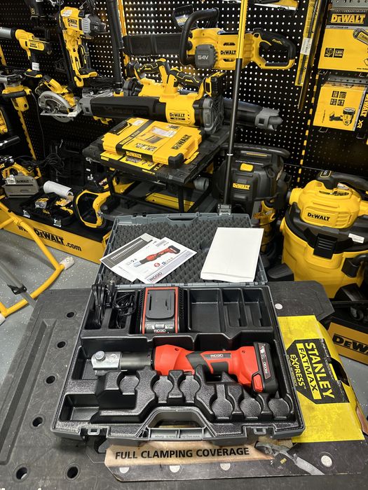 Прес акумуляторний RIDGID RP 219 радиальный rems novopress