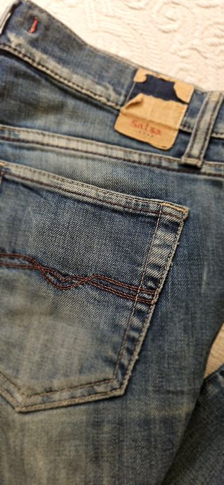 Calças ganga Salsa mulher