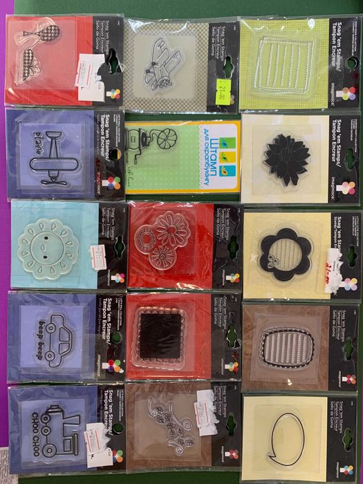 Штампы для декора (скрапбукинга) 15 штук, новые