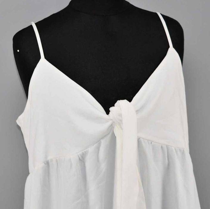 Luźna sukienka Boohoo 48 ivory