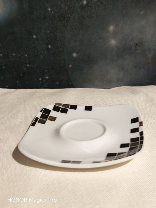 Filiżanka pierrot porcelana