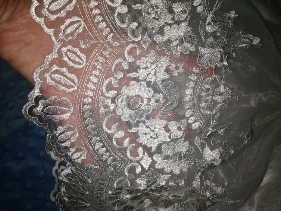 Komplet na chrzest - sukienka + bolerko 68