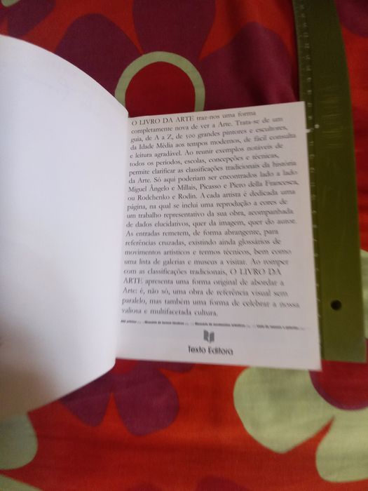 O Livro da Arte da Texto Editora