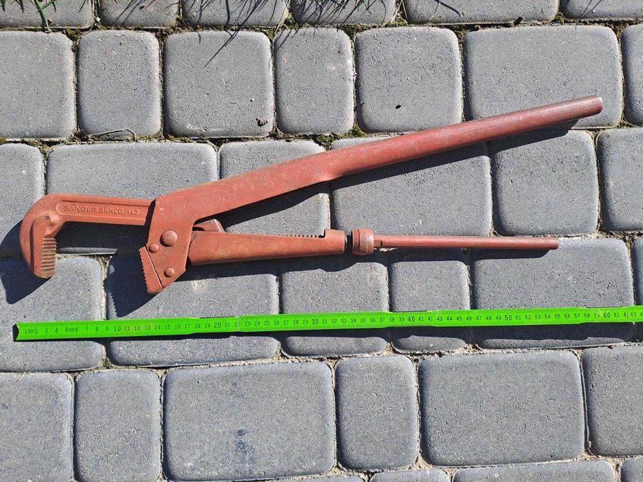 Duży szwedzki klucz nastawny Sandvik Bahco 143