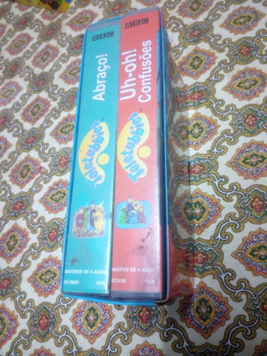 Conjunto 2 VHS Teletubies