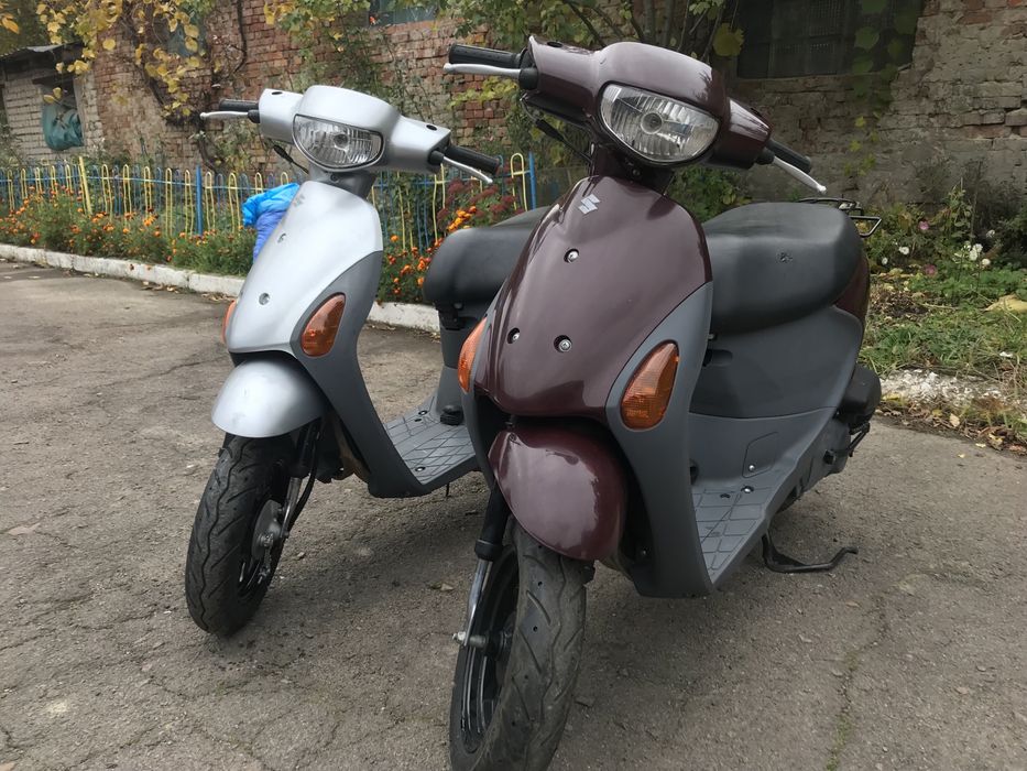 Продам скутер сузукі летс 4тактний інжекторний Lets 4
