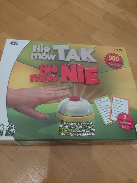 Nie mów tak nie mów Nie gra planszowa