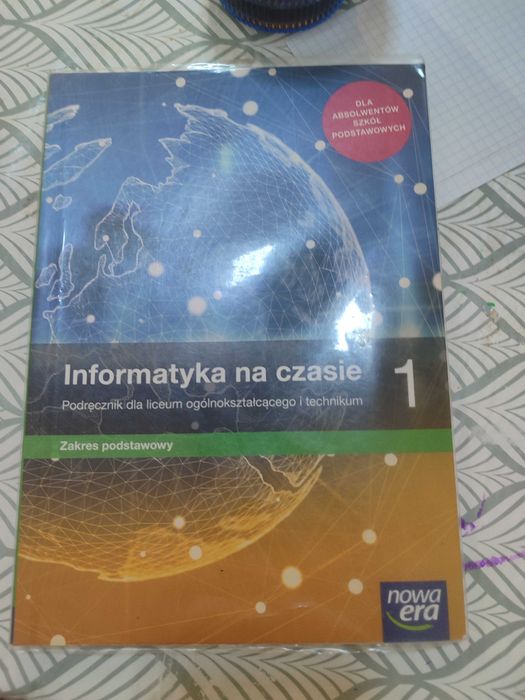 Informatyka na czasie, podręcznik 1