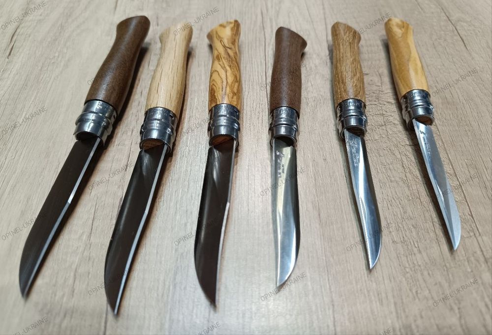 Opinel №8 9 Структура Дуб Горіх Оливка Топ Ніж Шик Нож Француз