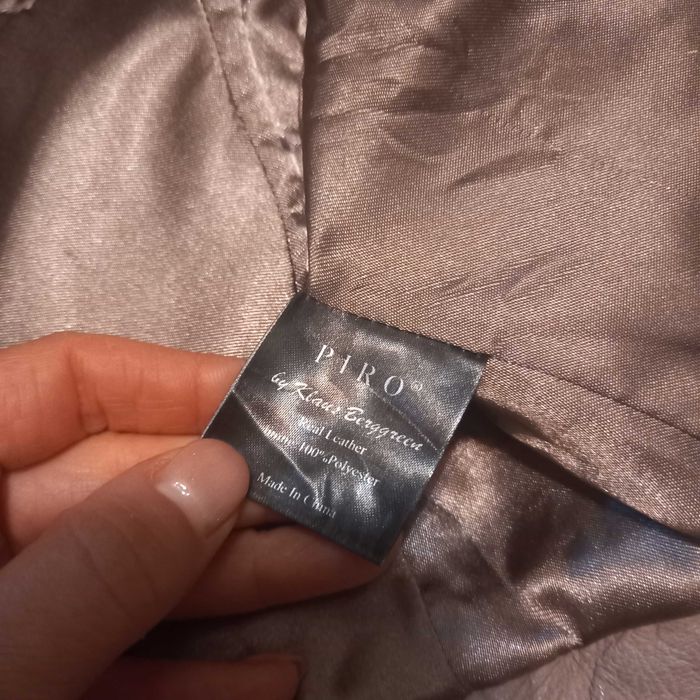 Kurtka skórzana ramoneska