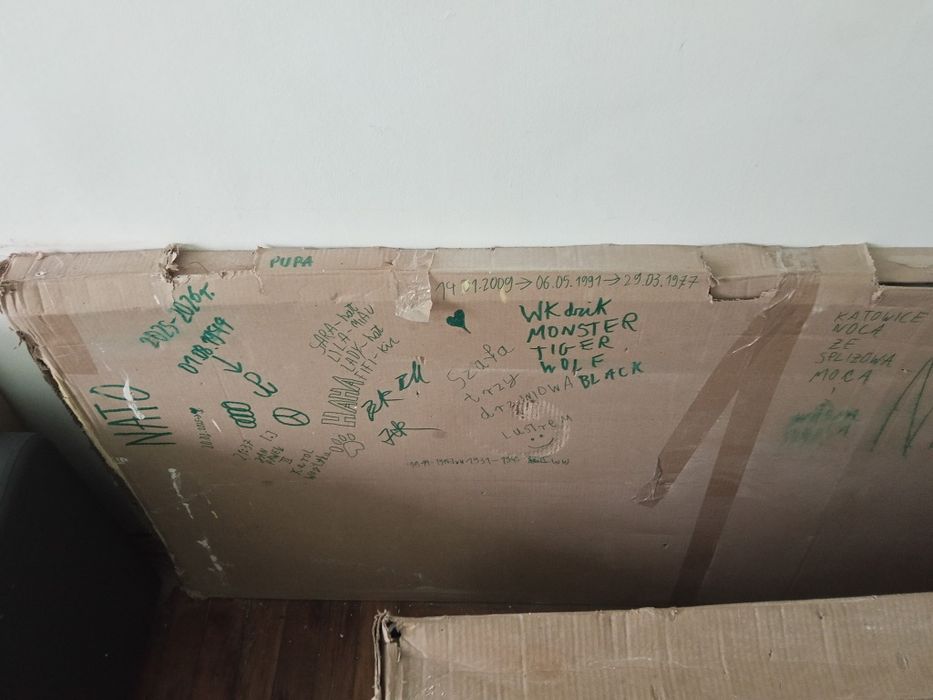 Szafa z lustrem dwu drzwiowa