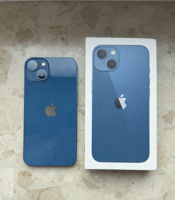 iPhone 13 128GB niebieski – stan idealny, kondycja baterii 79%