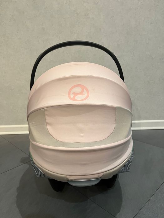 Автокрісло Cybex Cloud T i-Size Plus автолюлька рожева б/у