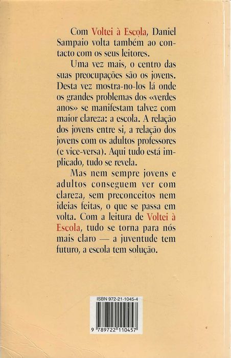 = Voltei à Escola =