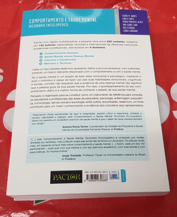 Comportamento e saúde mental dicionário enciclopédico