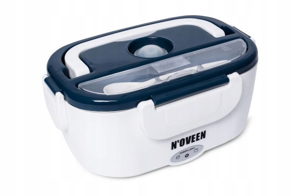 Elektryczny LUNCH BOX pojemnik termos obiadowy 12/24/230V + TORBA term