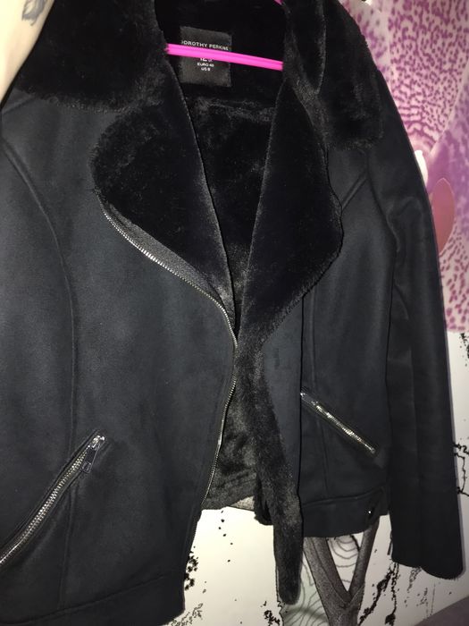 Косуха DOROTHY PERKINS  зимняя дубленка, новая