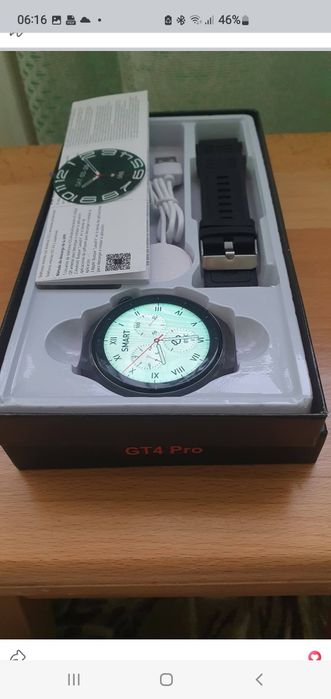 Nowy smartchwatch Amoled GPS z serii GT4PRO