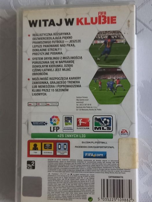 Fifa 13 na konsole PSP