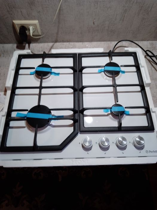 Варочная поверхность газовая Perfelli HGM 61424 WH