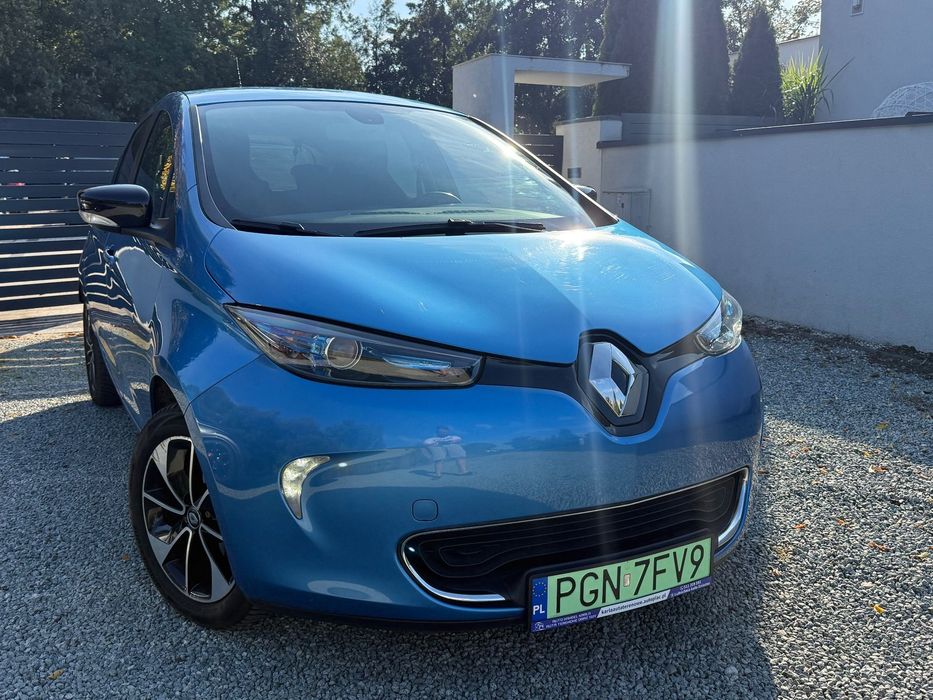 Renault Zoe z Niemiec 1 właściciel bezwypadkowy serwisowany 41kW jak nowy