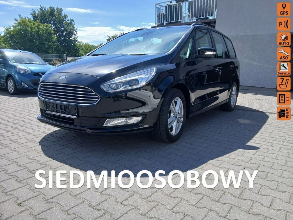 Ford Galaxy 2.0TDCI 7osób alufelgi tempomat navi czujniki klimatronik stanBDB