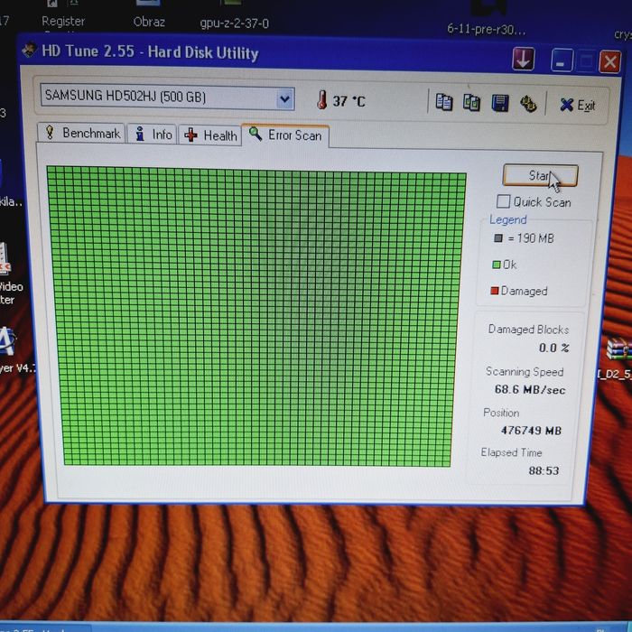 Dysk HDD Samsung 500Gb HD502HJ SATA 7200rpm