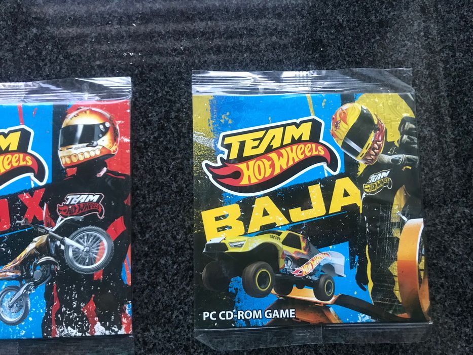 Nowa Gra dla dzieci na płycie CD PC Team Hot Wheels Moto, Baja
