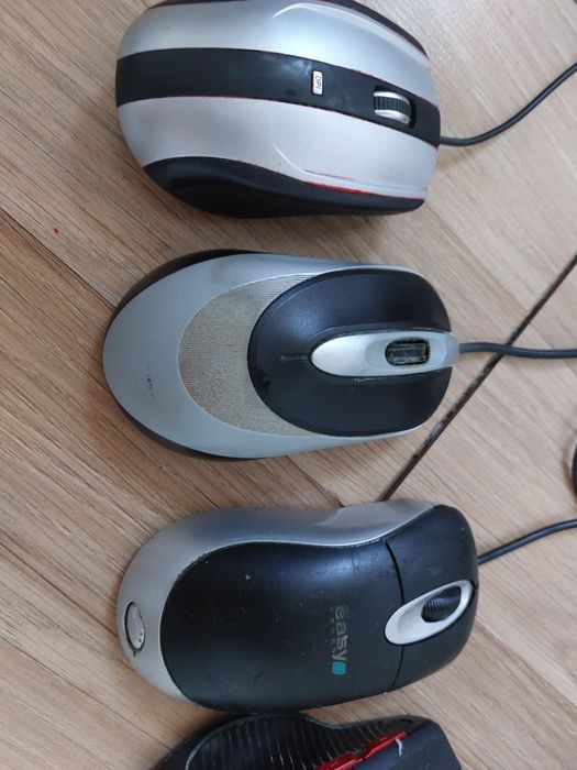 5szt Myszka myszki pady do komputera laptopa dla graczy sprawne