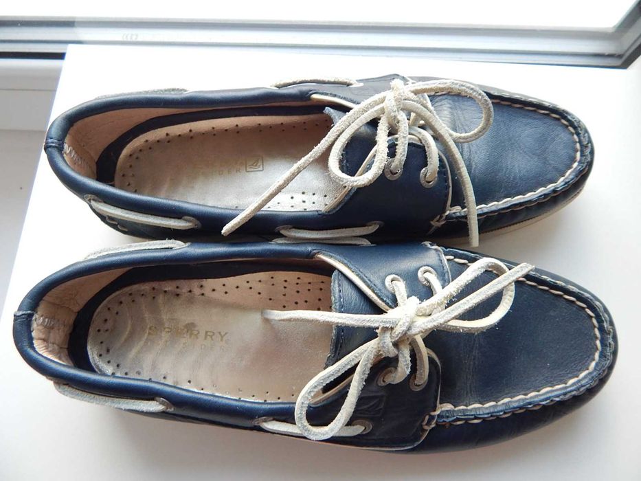 Mokasyny, półbuty skórzane r.37 23,5cm