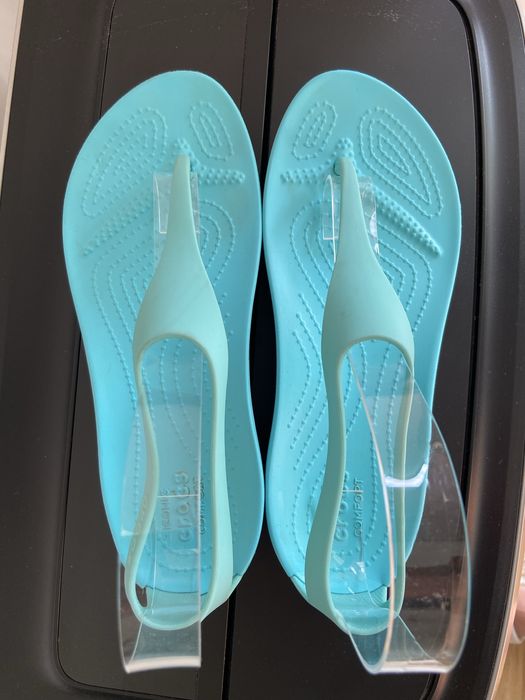 Sandały japonki Crocs Serena Flip Turquise r. 37/38 W7