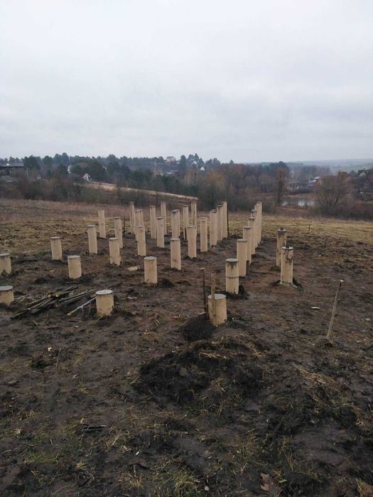 Палі / Сваи / Буро-заливні / Тисэ / Фундаменти