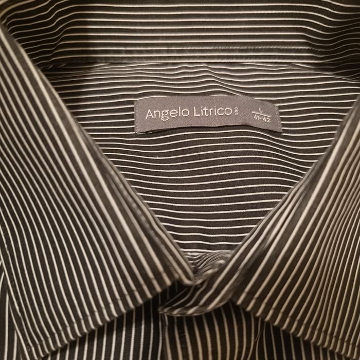 Koszula męska Angelo Litrico czarna L