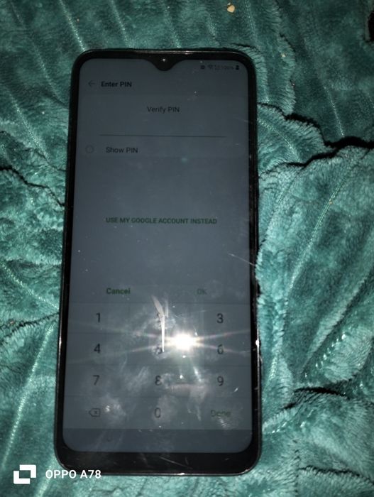 Telefon LG K41S zablokowany