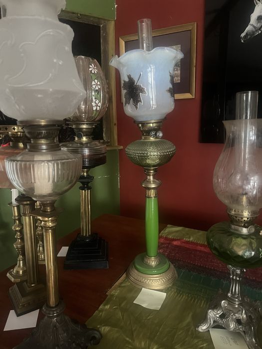 Lampa naftowa Art Deco