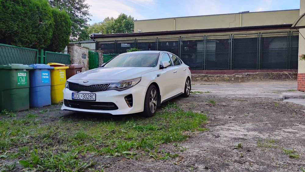 Kia Optima Kia Optima GT, pierwszy właściciel, niski przebieg, kamera 360
