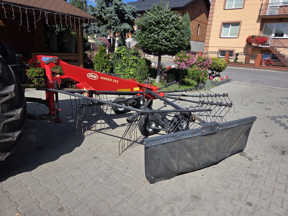 Zgrabiarka siana Vicon Andex 393 Super Stan! Kverneland
