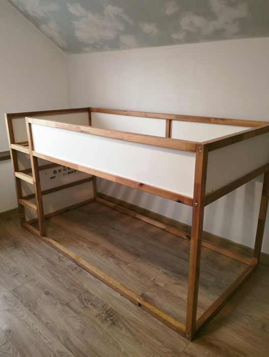 Dwustronne łóżko, biały/sosna, 90x200 
899,-