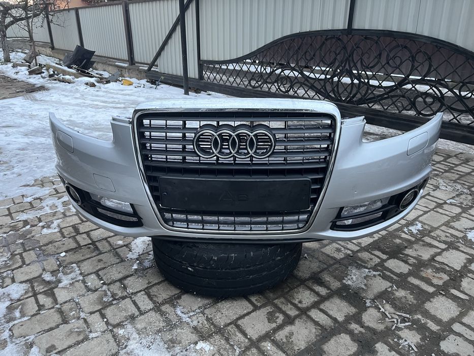 Передній бампер audi a6 c6 s-line lift рестайл