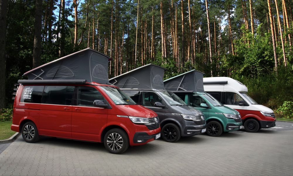 VW Volkswagen California / Campervan / kamper - wynajem/ wypożyczalnia
