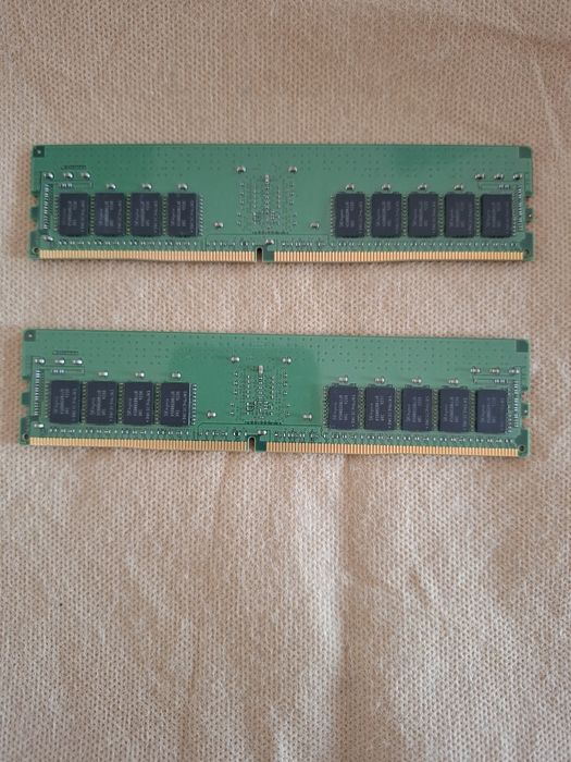 32 Gb pamięci Ddr4 - 2x16 Gb 2666 serwerowe