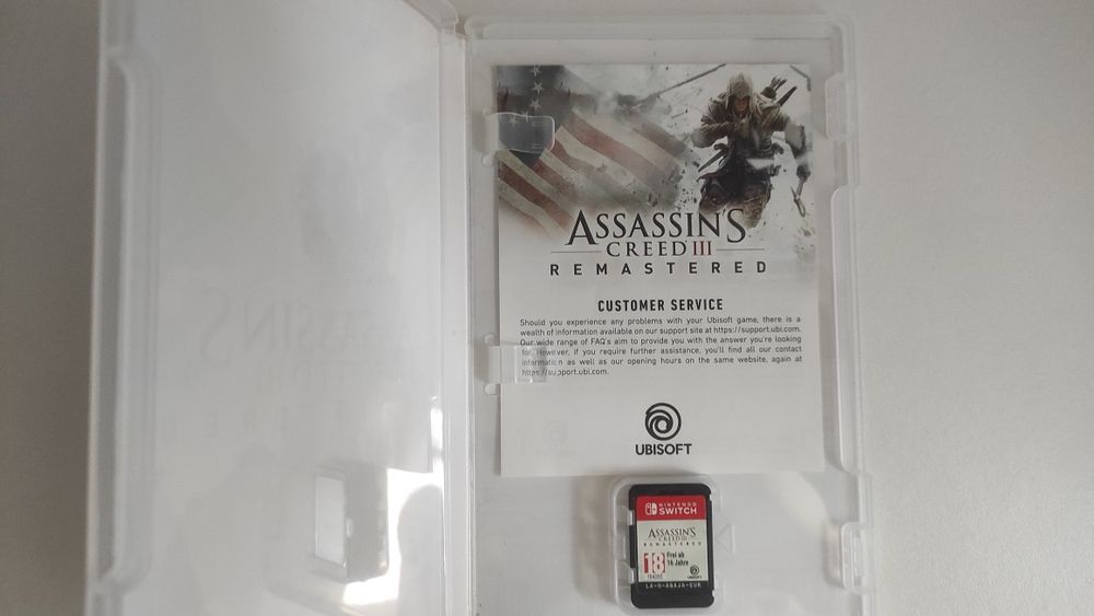 Jogos Nintendo Switch Assassin's Creed III Remastered