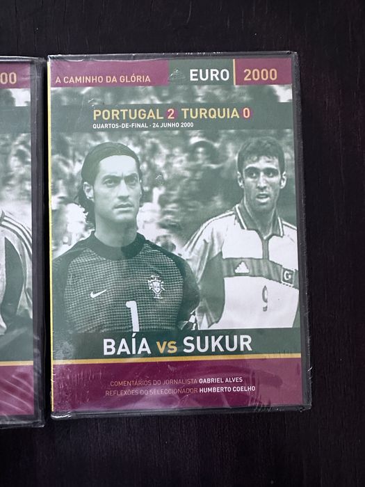 DVDs Euro 2000 triologia jogos de grupo