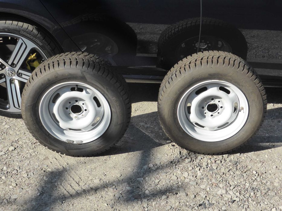 Шины зимние Kama 505 (под шип) 175/70 R13 + диски R13 PCD4x98