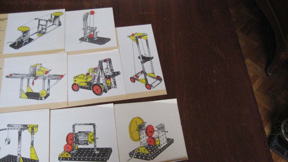 Zestaw mechaniczny modelarski