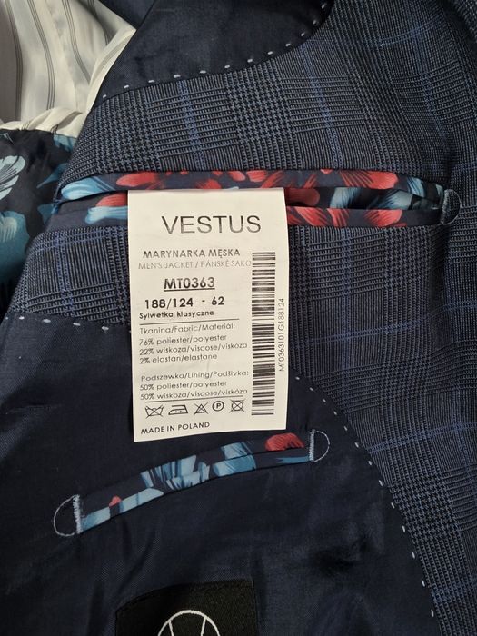 Marynarka męska  Vetus